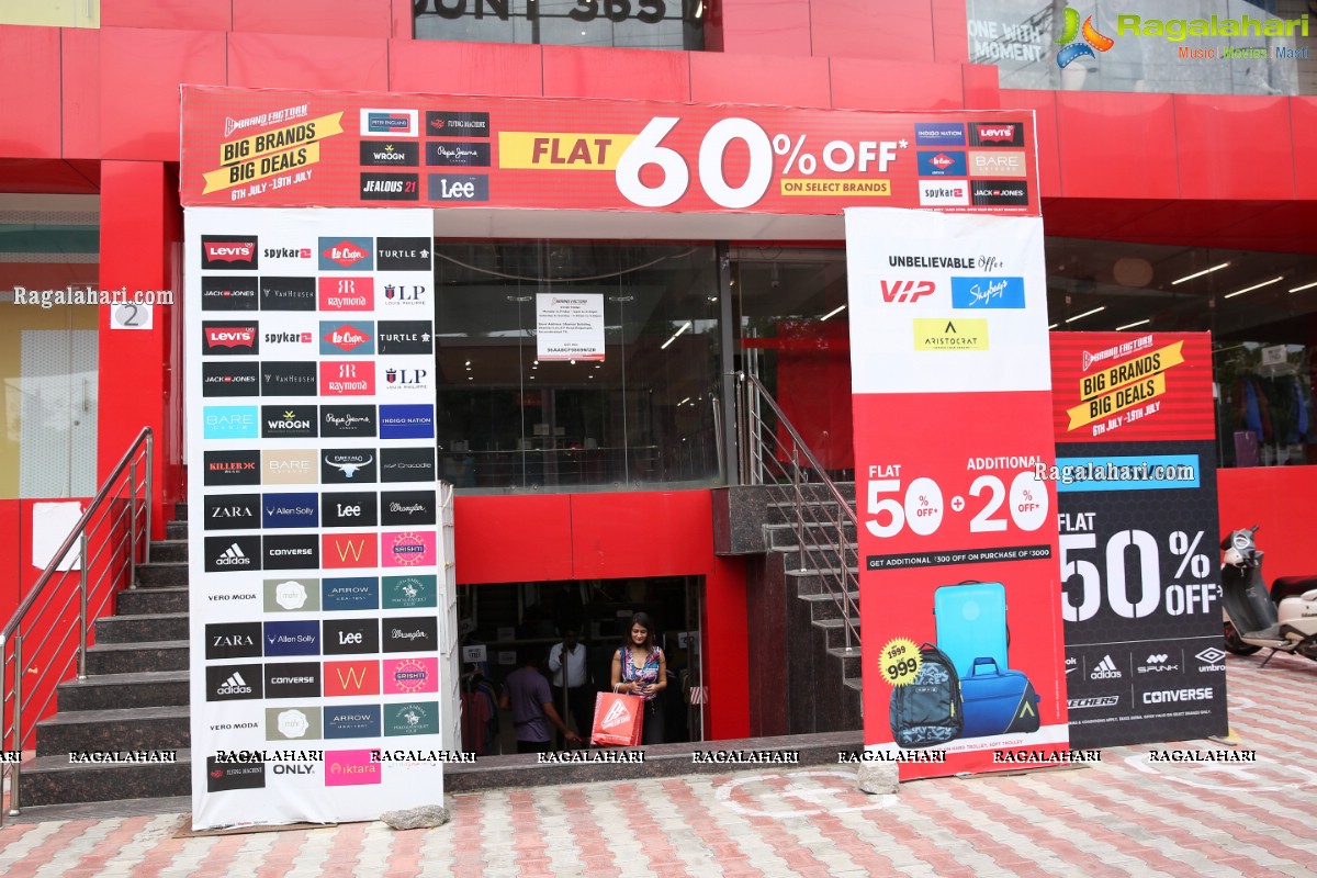 Brand Factory Launches Big Brands Big Deals at Begumpet Store