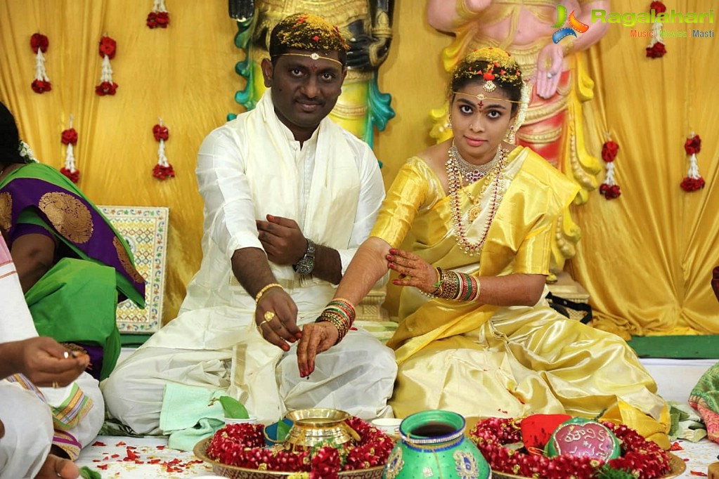 Writer Prasanna Kumar Bezawada Wedding Photos