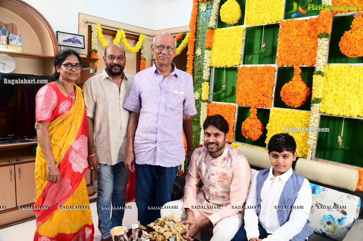 Producer Vallurupalli Ramesh's Son Maharshi Wedding Photos