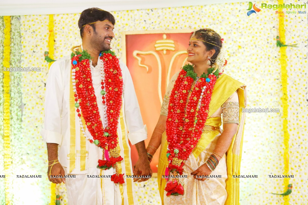 Producer Vallurupalli Ramesh's Son Maharshi Wedding Photos