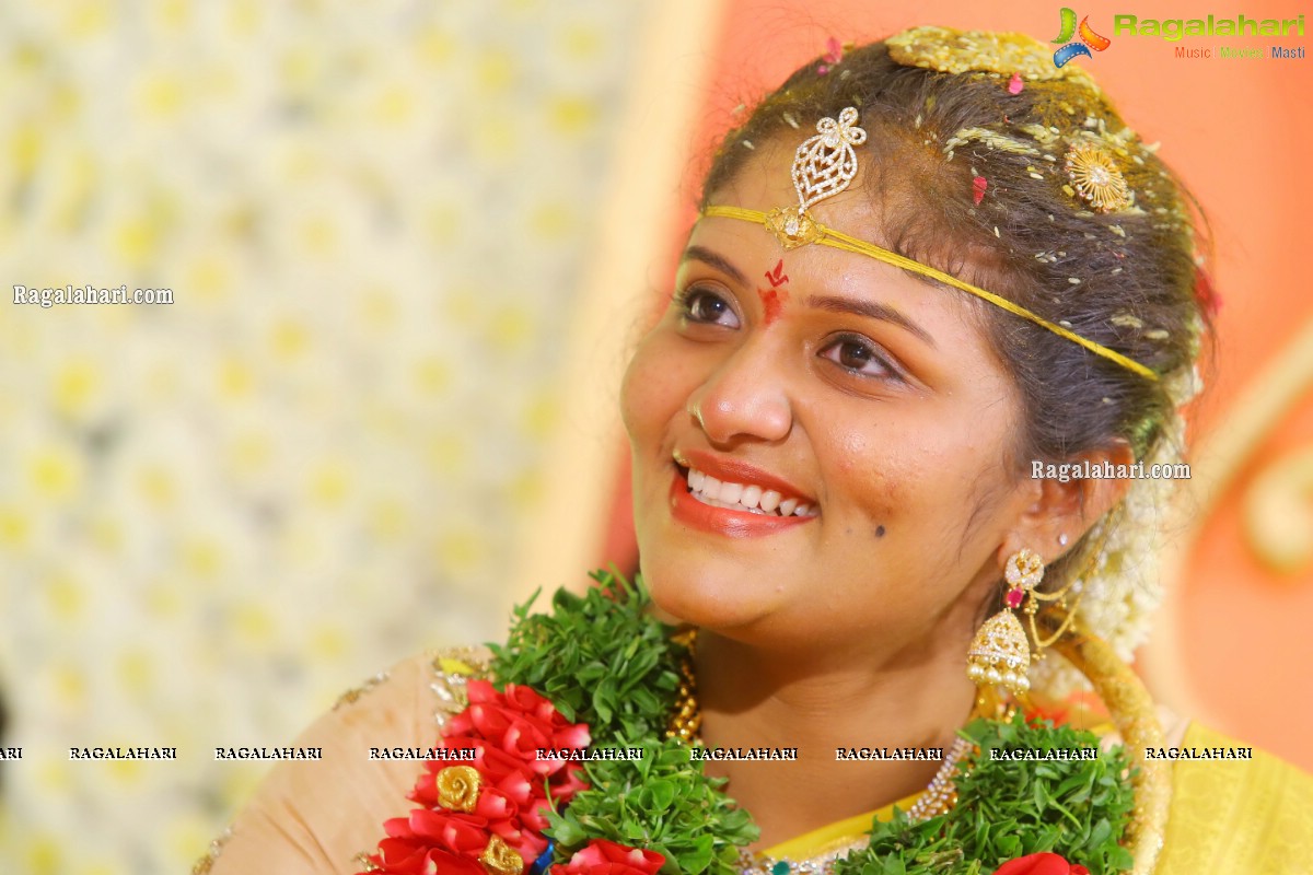 Producer Vallurupalli Ramesh's Son Maharshi Wedding Photos