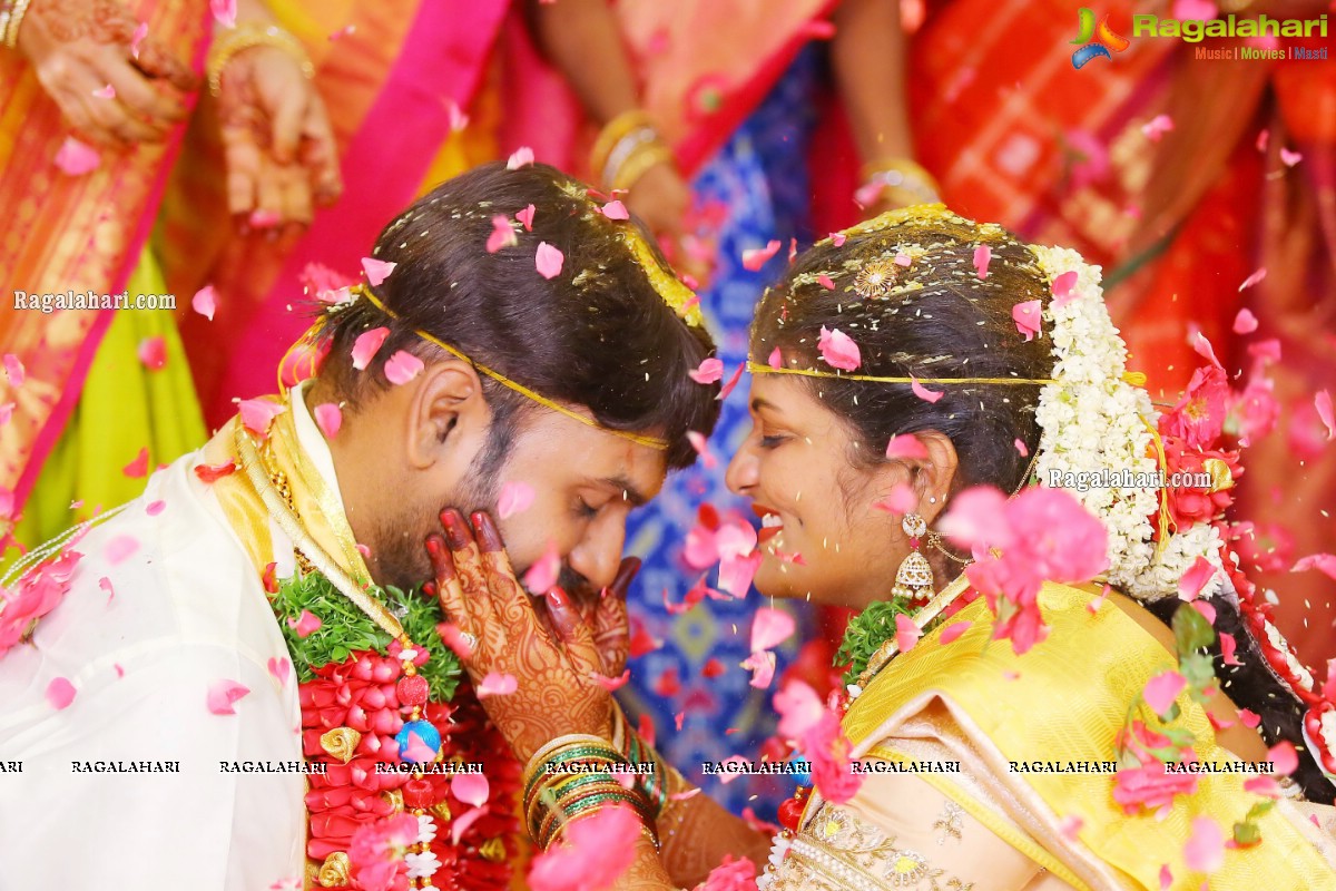 Producer Vallurupalli Ramesh's Son Maharshi Wedding Photos