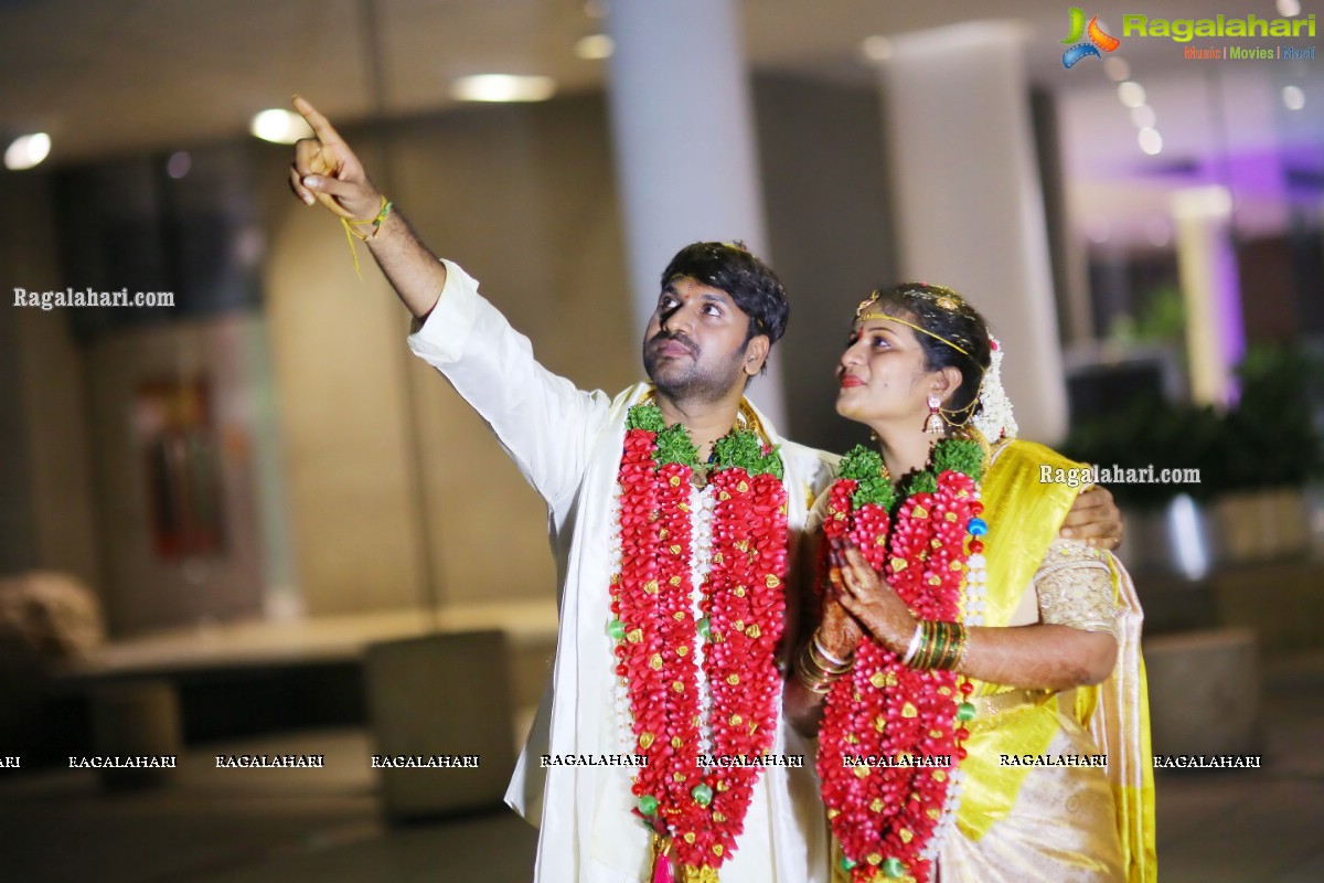 Producer Vallurupalli Ramesh's Son Maharshi Wedding Photos