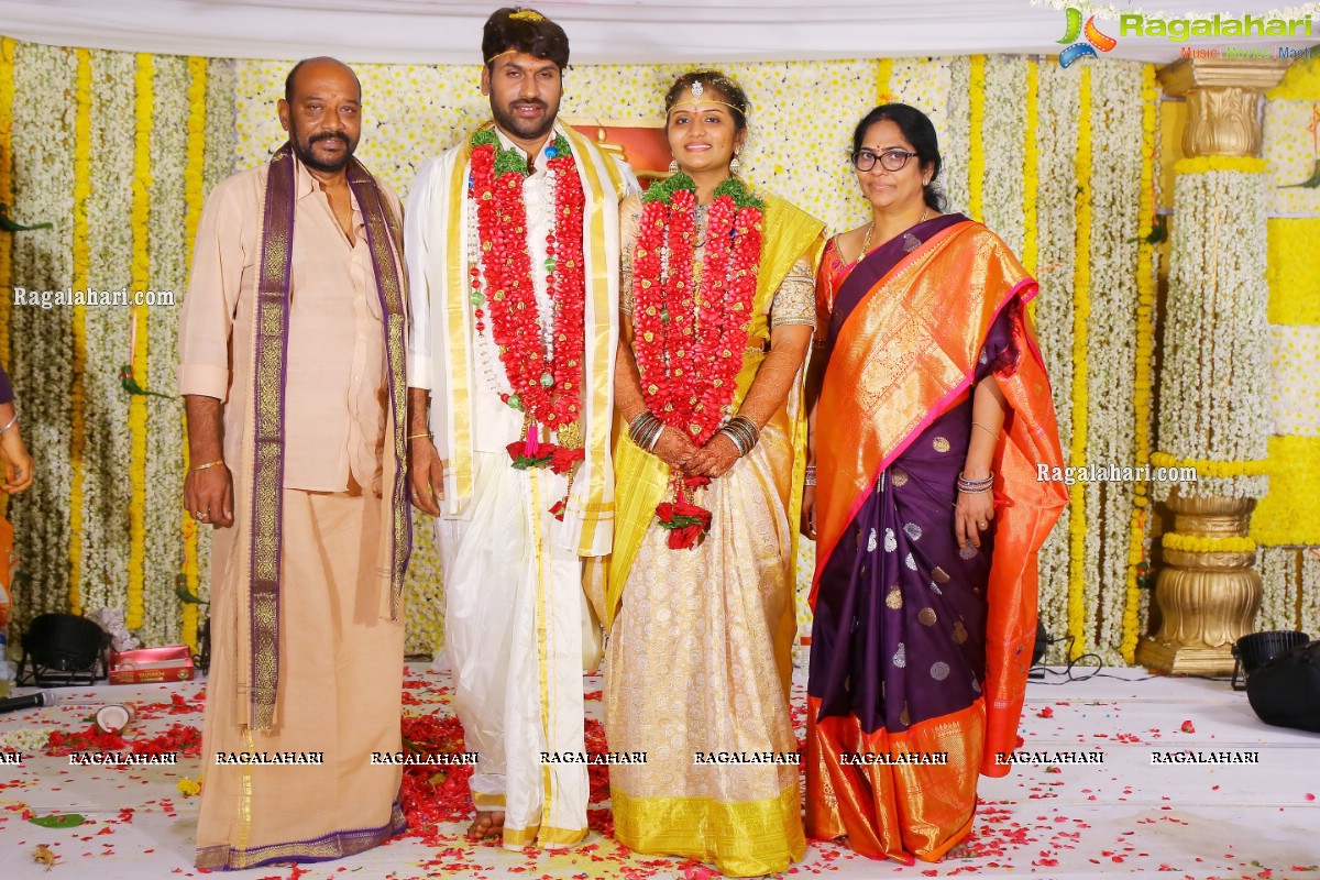 Producer Vallurupalli Ramesh's Son Maharshi Wedding Photos