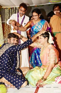 Producer Vallurupalli Ramesh's Son Maharshi Wedding Photos