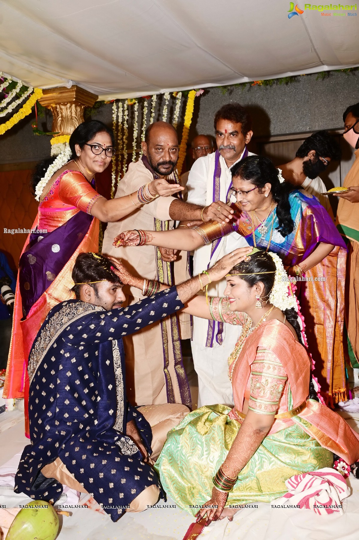 Producer Vallurupalli Ramesh's Son Maharshi Wedding Photos