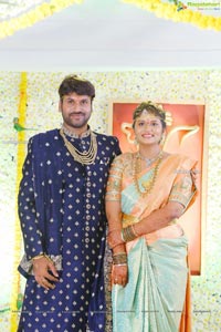 Producer Vallurupalli Ramesh's Son Maharshi Wedding Photos