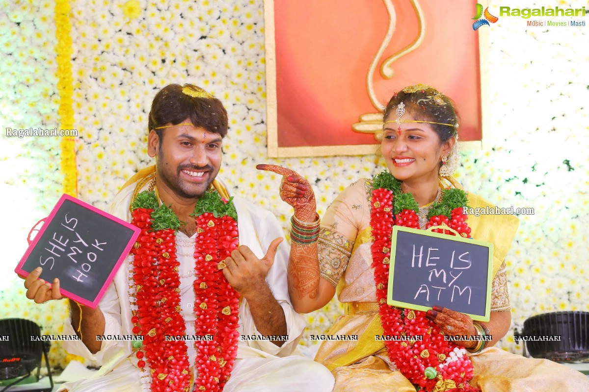 Producer Vallurupalli Ramesh's Son Maharshi Wedding Photos