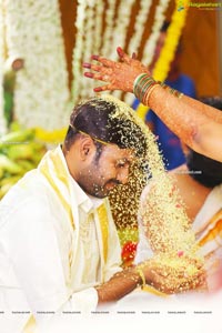 Producer Vallurupalli Ramesh's Son Maharshi Wedding Photos