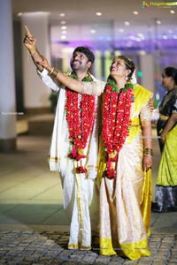 Producer Vallurupalli Ramesh's Son Maharshi Wedding Photos