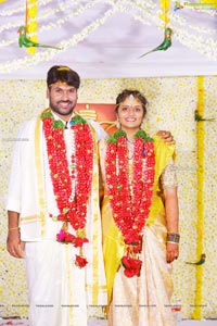 Producer Vallurupalli Ramesh's Son Maharshi Wedding Photos