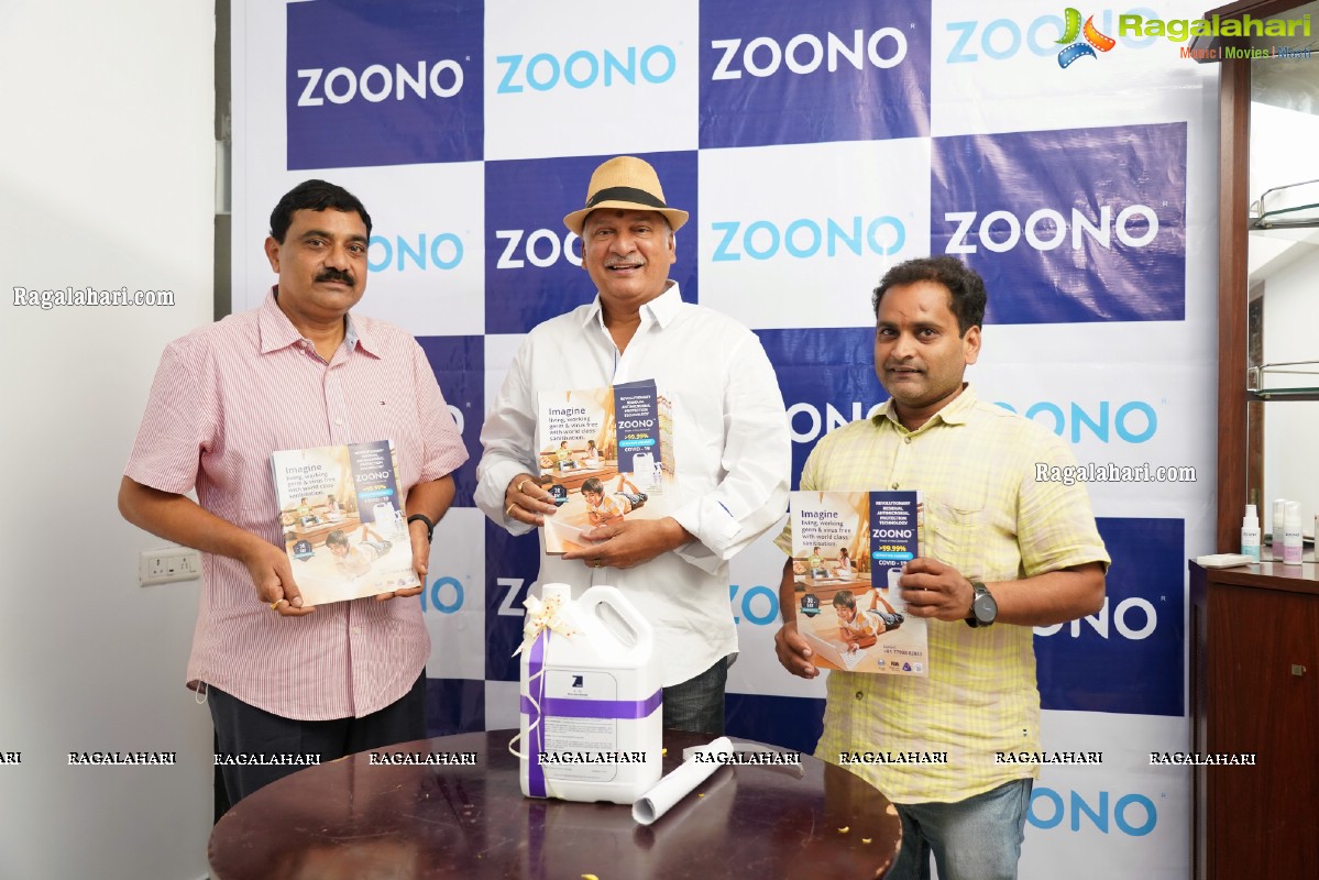 Zoono Z71 Microbe Shield Surface Sanitiser Launch By Dr Rajendra Prasad