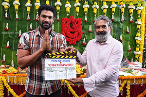 Bellamkonda Sreenivas's Chatrapathi Hindi Remake Launch