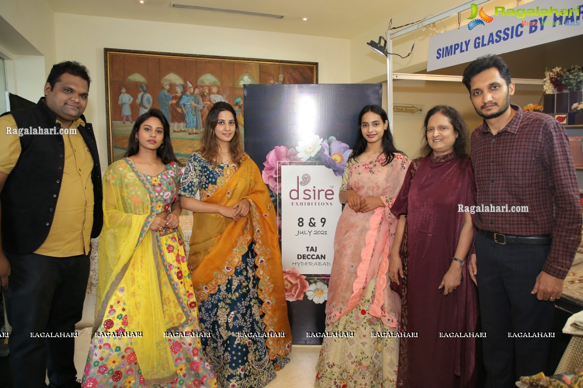 D'sire Designer Exhibition July 2021 Kicks Off at Taj Deccan, Hyderabad