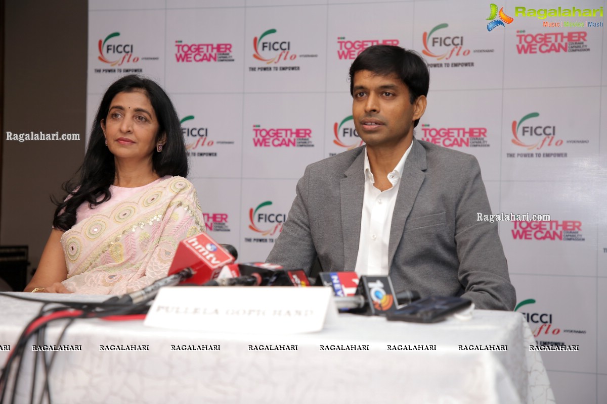 FICCI FLO Interactive Session with Mr Pullela Gopichand at ITC Kohenur, Hyderabad