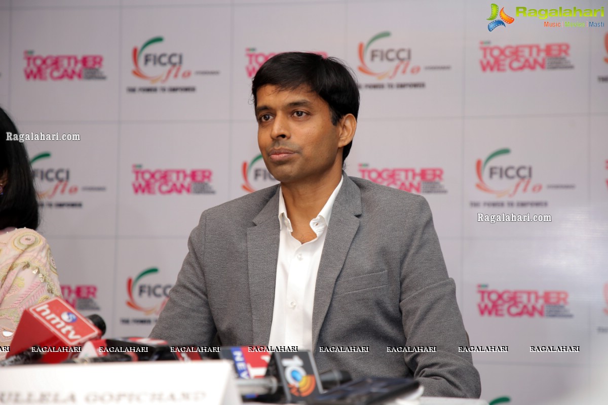 FICCI FLO Interactive Session with Mr Pullela Gopichand at ITC Kohenur, Hyderabad