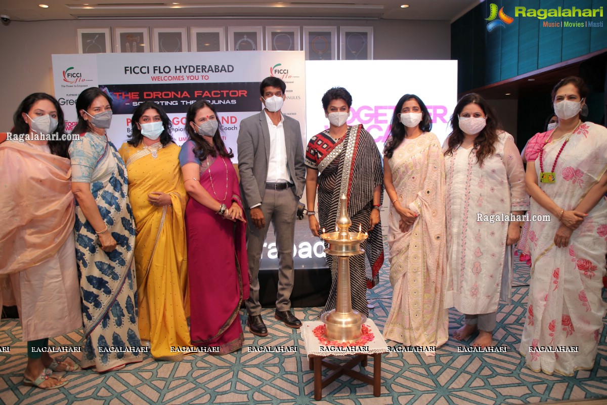 FICCI FLO Interactive Session with Mr Pullela Gopichand at ITC Kohenur, Hyderabad