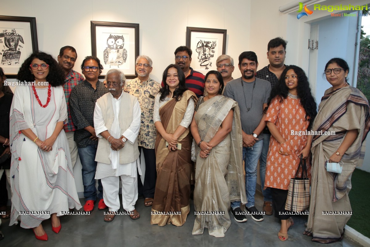 Painting Exhibition - Inked Images at Kadari Art Gallery, Jubilee Hills