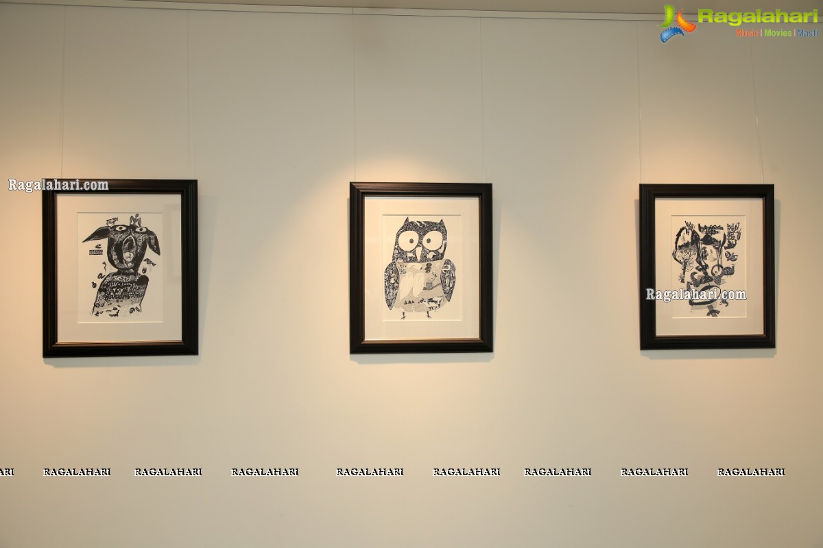 Painting Exhibition - Inked Images at Kadari Art Gallery, Jubilee Hills