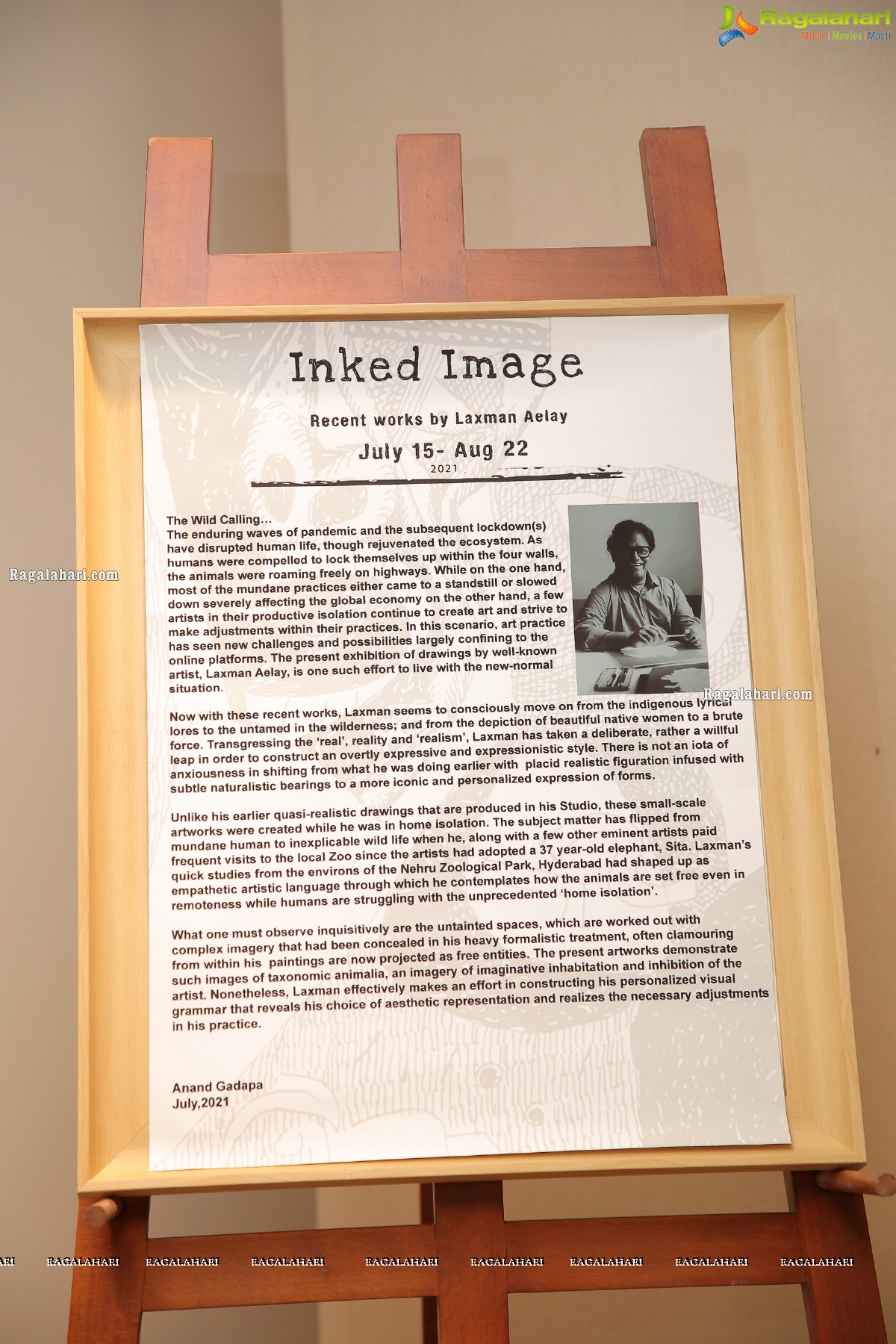 Painting Exhibition - Inked Images at Kadari Art Gallery, Jubilee Hills