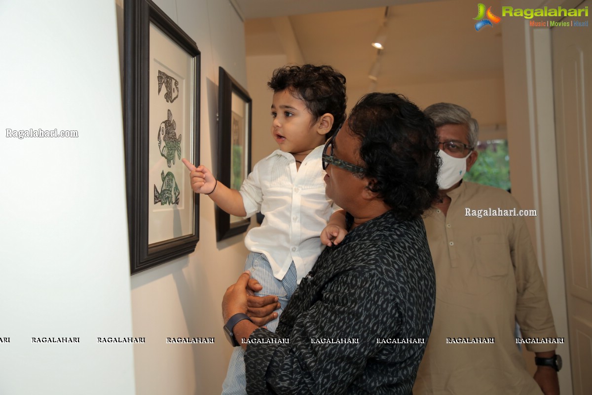 Painting Exhibition - Inked Images at Kadari Art Gallery, Jubilee Hills