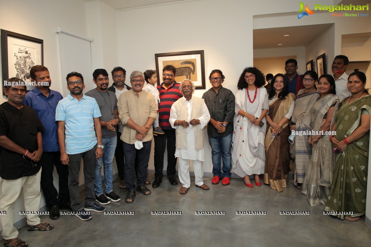 Painting Exhibition - Inked Images at Kadari Art Gallery, Jubilee Hills