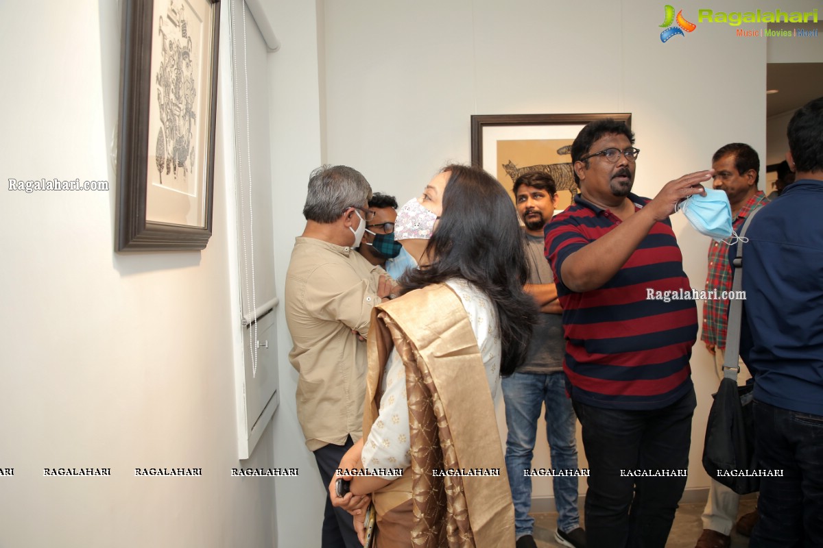 Painting Exhibition - Inked Images at Kadari Art Gallery, Jubilee Hills