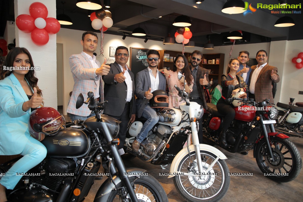 Jawa Bike Showroom Launch at Malakpet