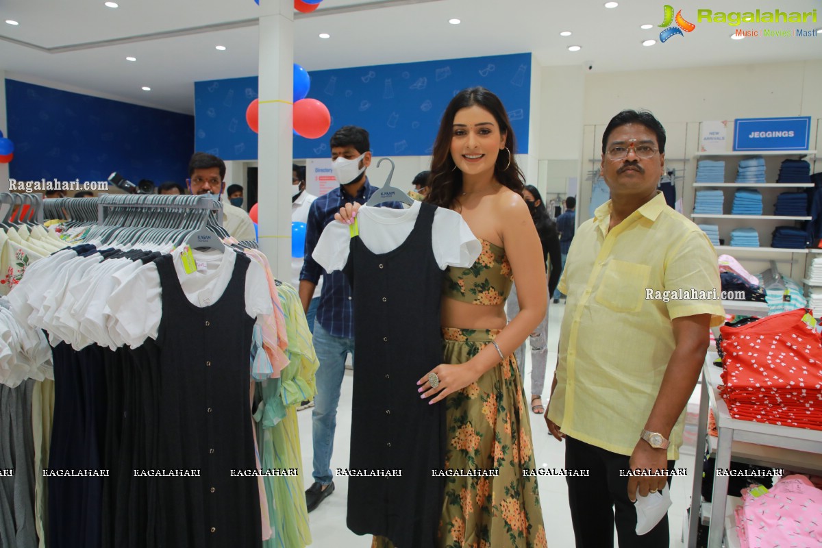 Payal Rajput Inaugurates Kasam Fashion Mall at Warangal