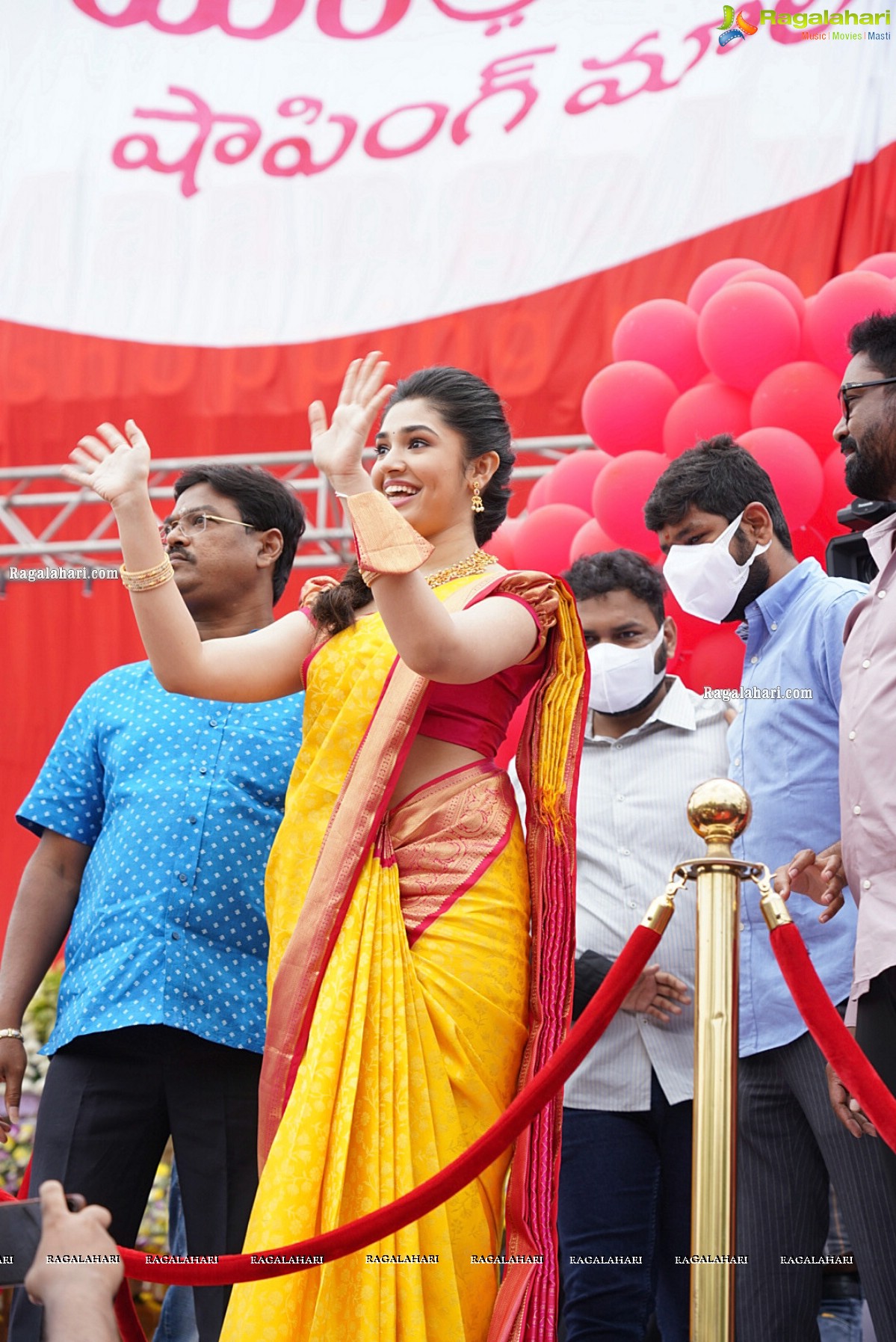 Krithi Shetty Inaugurates Maangalya Shopping Mall 10th Store at A.S.Rao Nagar