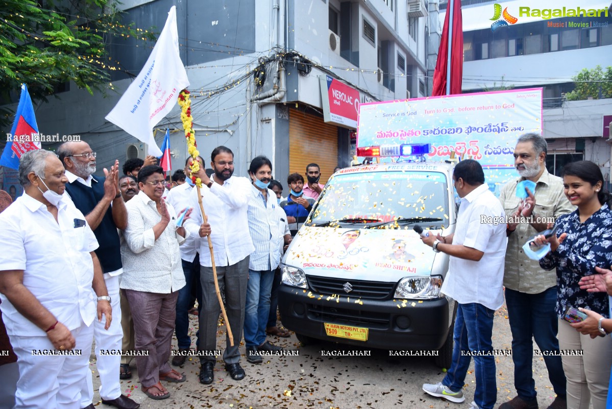 Manam Saitam Free Ambulance Service Inauguration