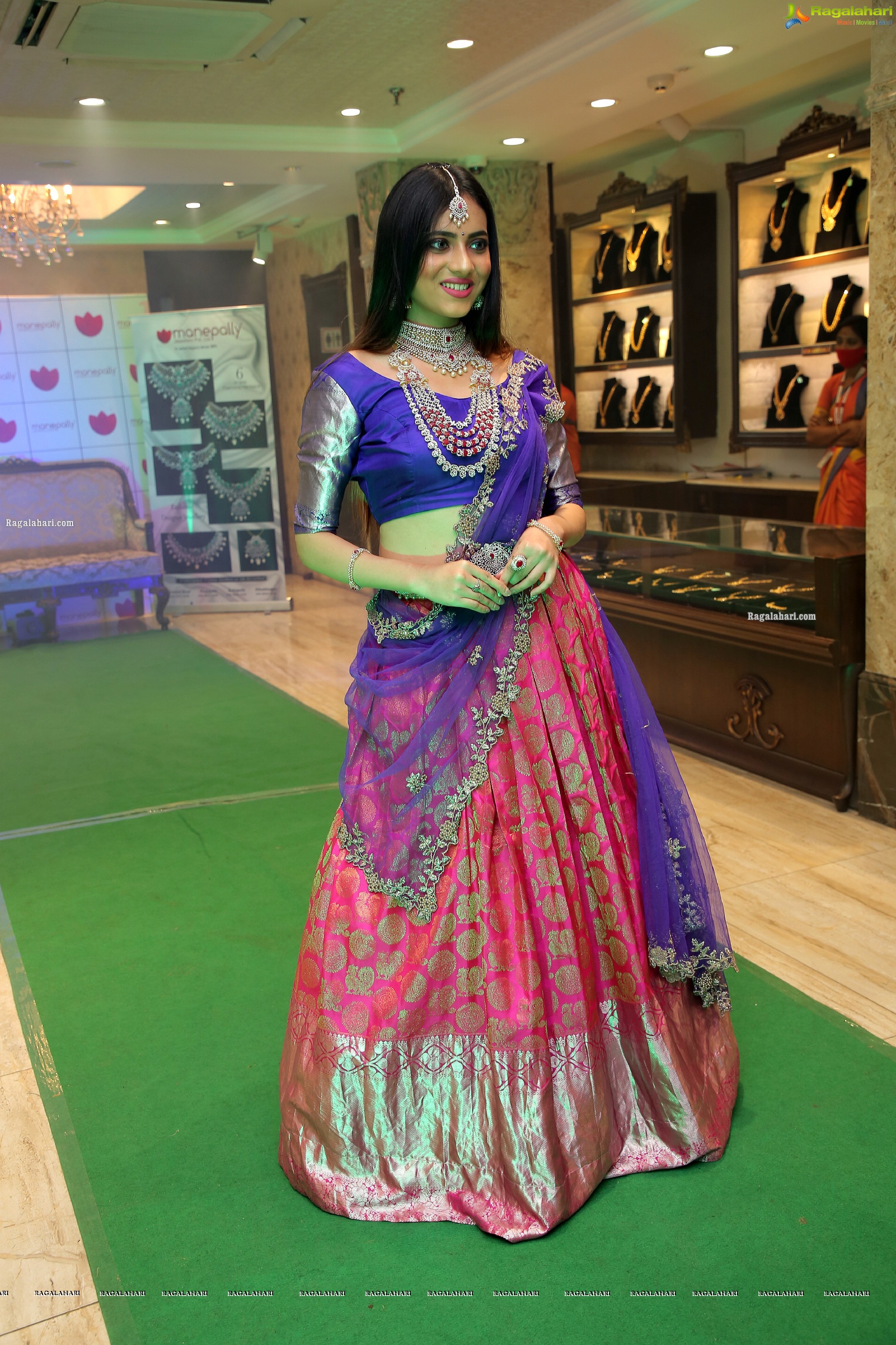 Manepally Jewellers Wedding Collection 2021 Launch at Panjagutta Store