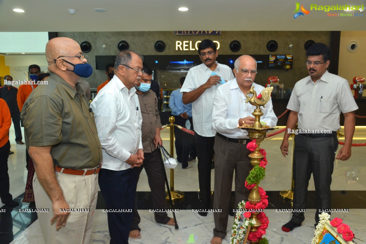 Prasadz Multiplex Upgraded Screens Inauguration