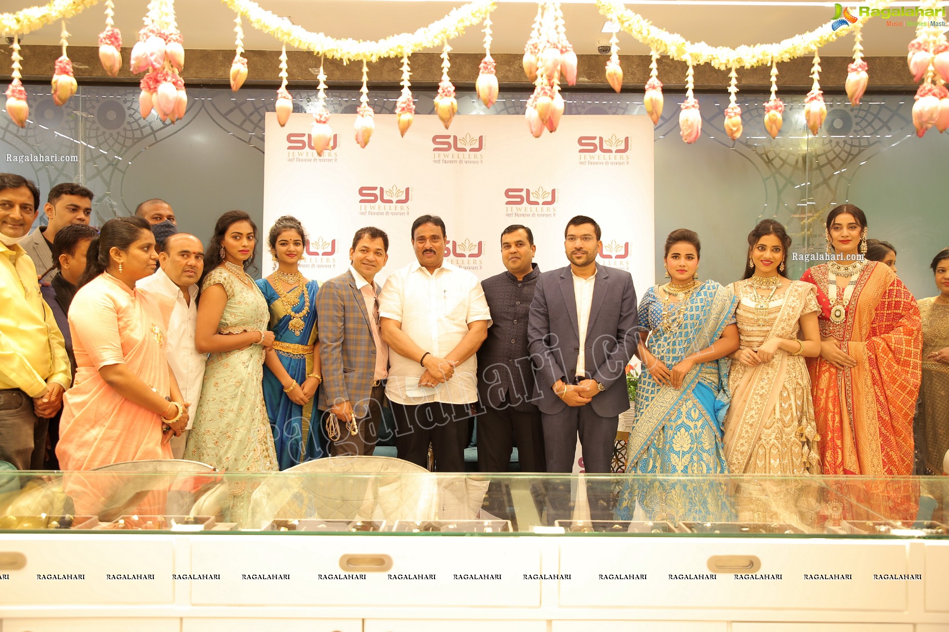 Shivraj Laxmichand Jain Jewellers Launch and Jewellery Fashion Showcase at Somajiguda, Hyderabad