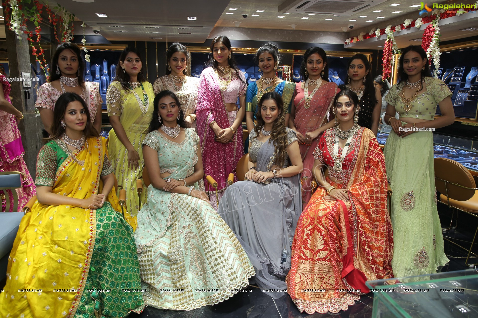 Shivraj Laxmichand Jain Jewellers Launch and Jewellery Fashion Showcase at Somajiguda, Hyderabad