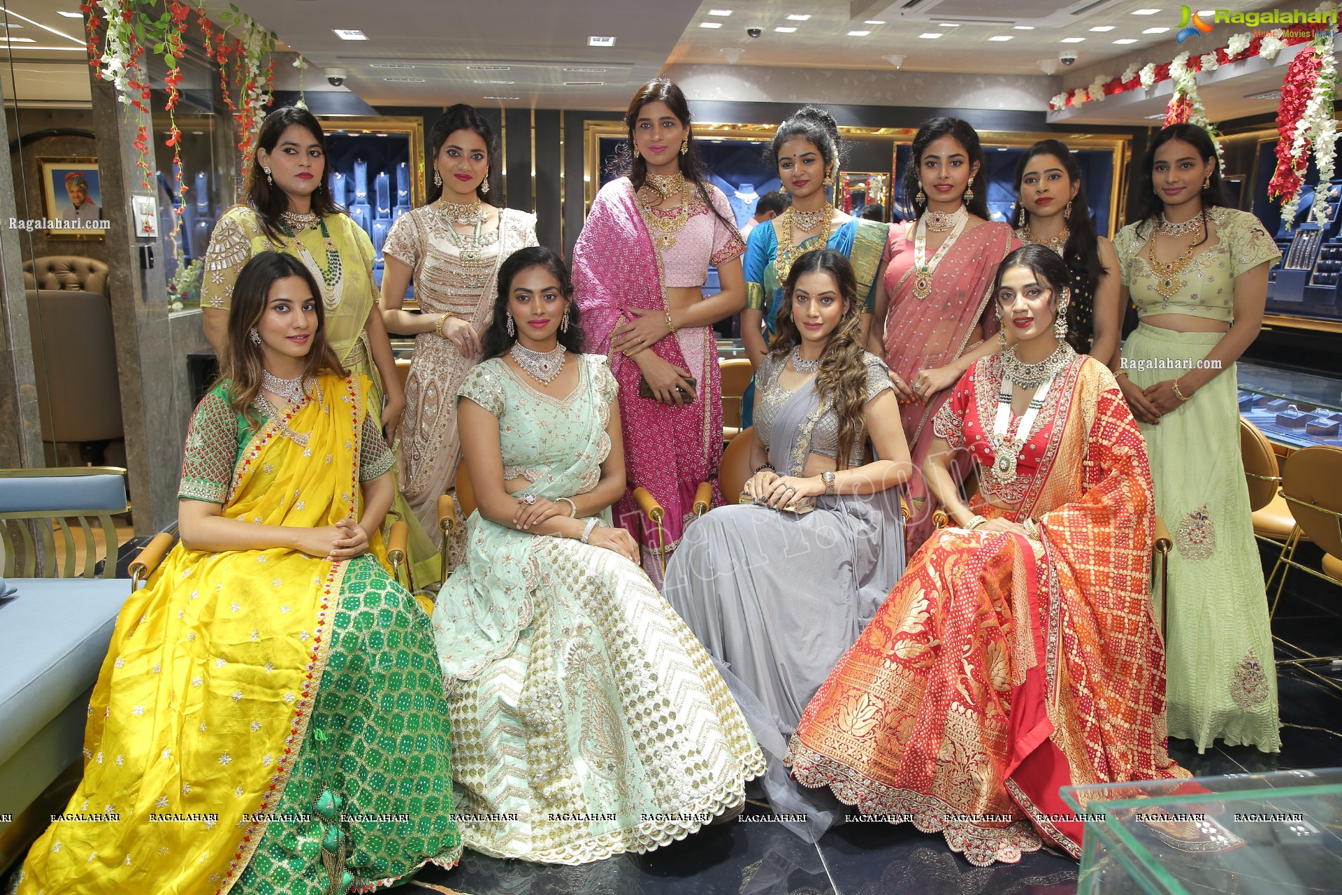 Shivraj Laxmichand Jain Jewellers Launch and Jewellery Fashion Showcase at Somajiguda, Hyderabad