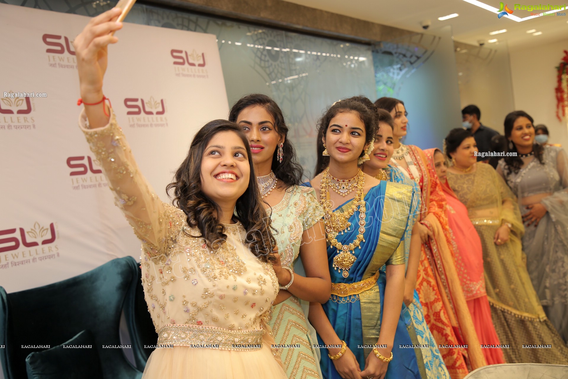 Shivraj Laxmichand Jain Jewellers Launch and Jewellery Fashion Showcase at Somajiguda, Hyderabad