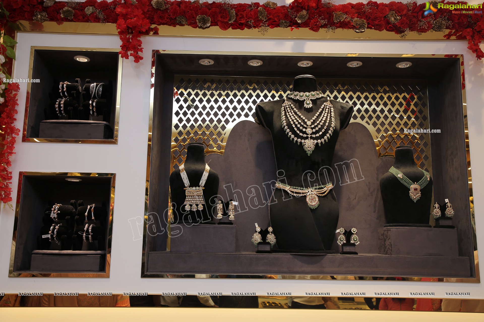 Shivraj Laxmichand Jain Jewellers Launch and Jewellery Fashion Showcase at Somajiguda, Hyderabad