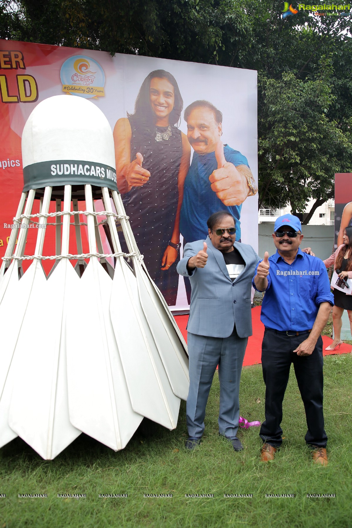 Shuttlecock Car Launch at Country Club in Hyderabad