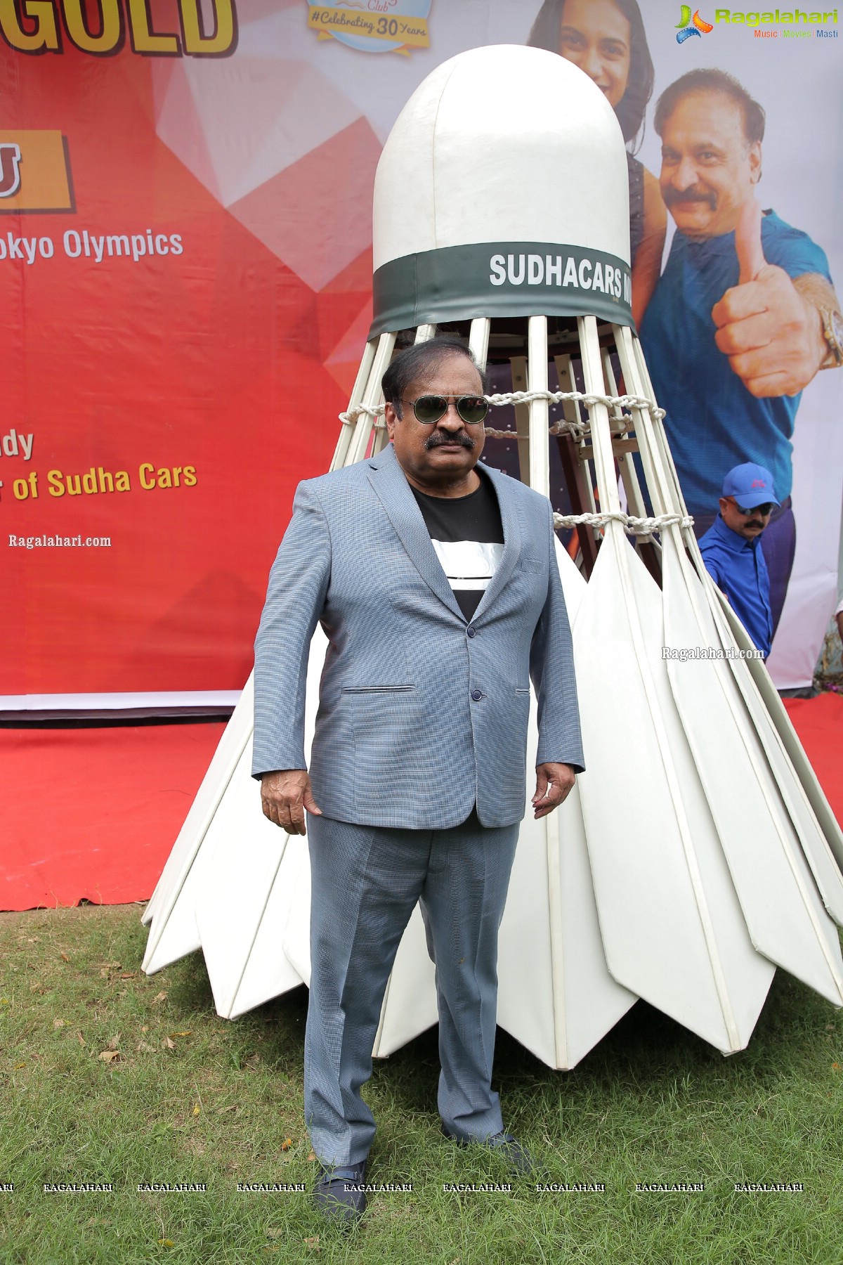 Shuttlecock Car Launch at Country Club in Hyderabad