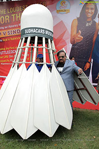 Shuttlecock Car Launch at Country Club