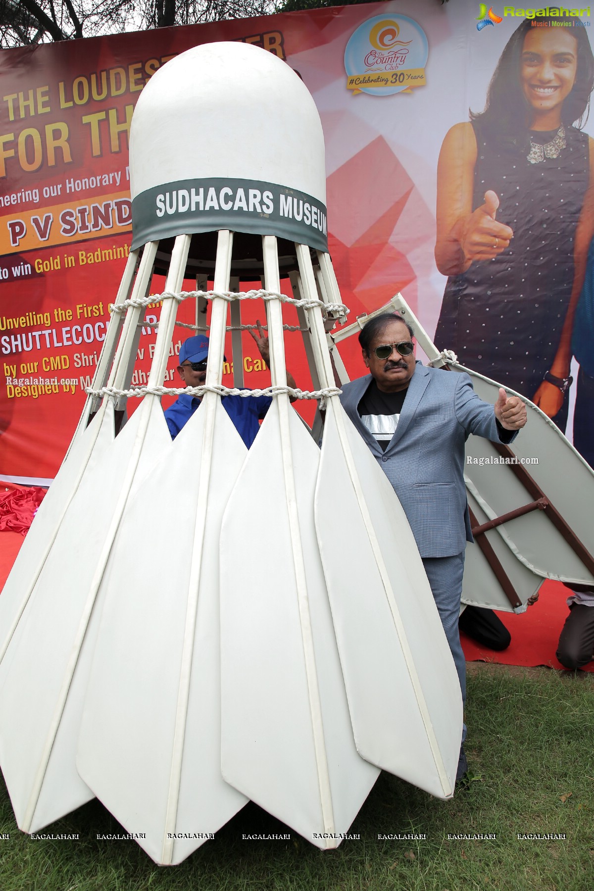 Shuttlecock Car Launch at Country Club in Hyderabad