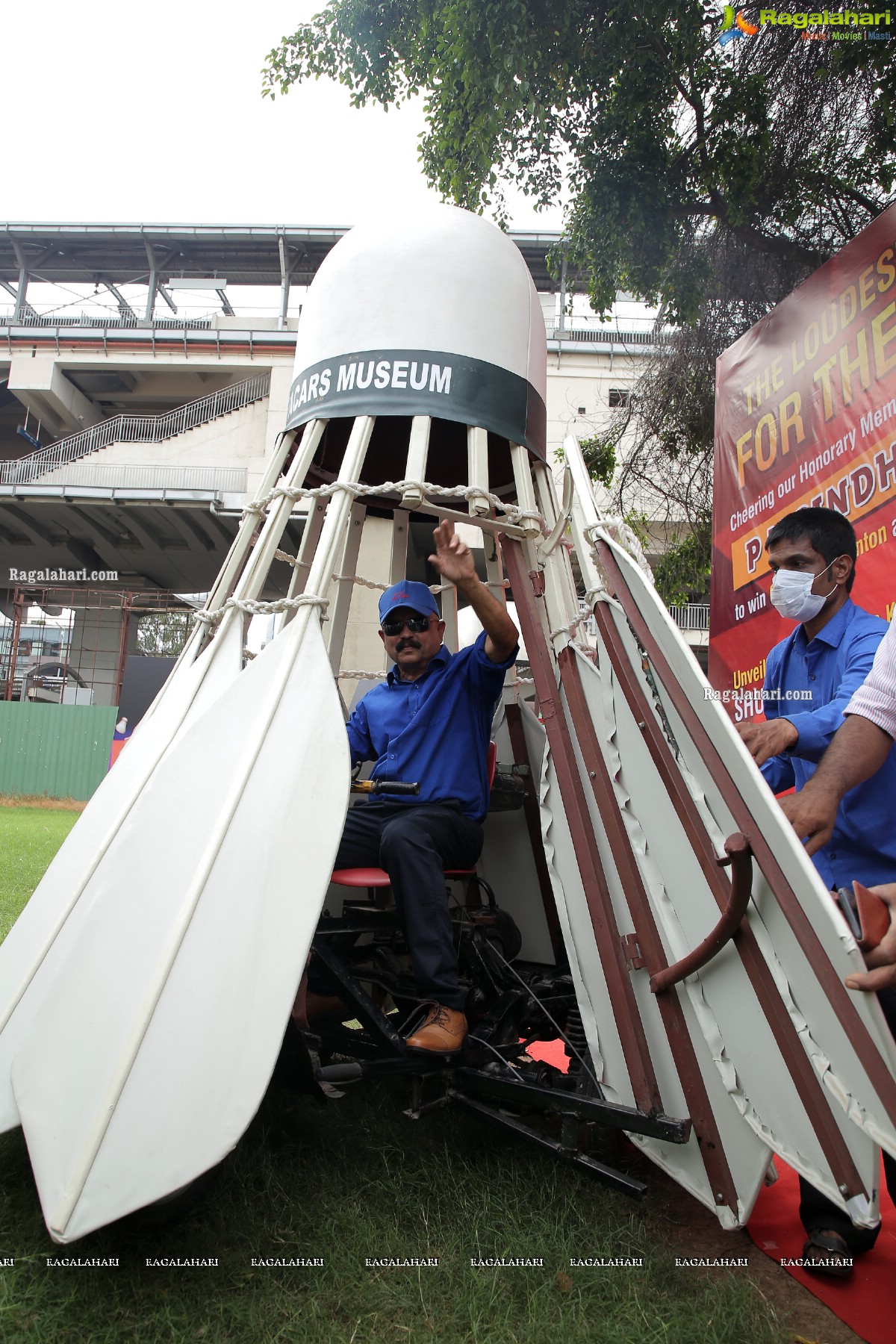 Shuttlecock Car Launch at Country Club in Hyderabad