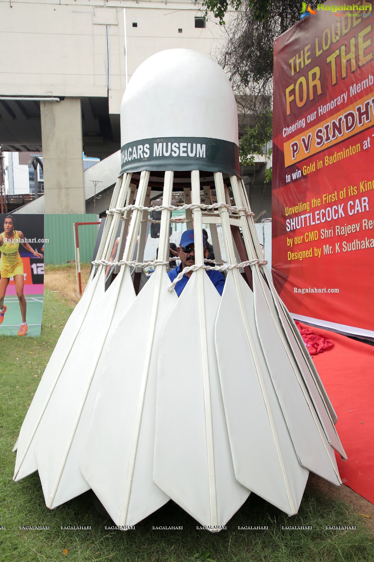 Shuttlecock Car Launch at Country Club in Hyderabad