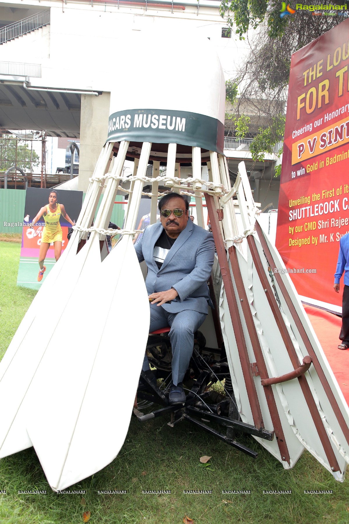 Shuttlecock Car Launch at Country Club in Hyderabad