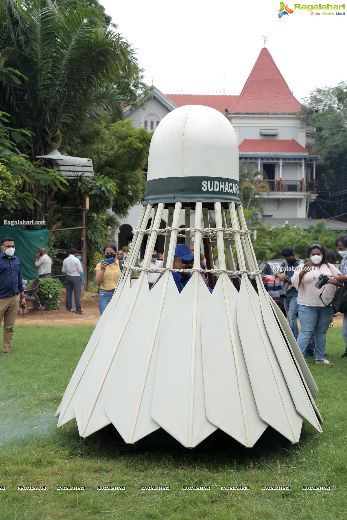 Shuttlecock Car Launch at Country Club in Hyderabad