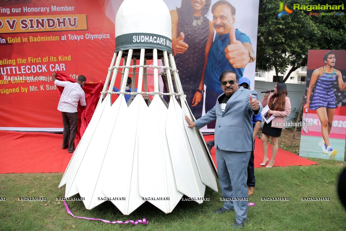 Shuttlecock Car Launch at Country Club in Hyderabad