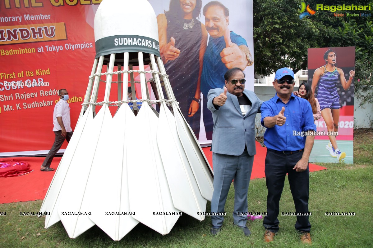 Shuttlecock Car Launch at Country Club in Hyderabad