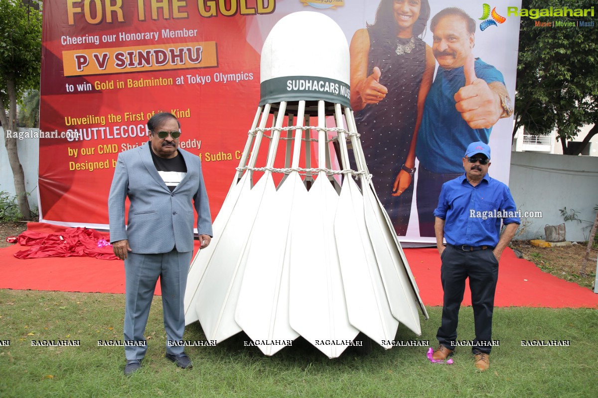 Shuttlecock Car Launch at Country Club in Hyderabad