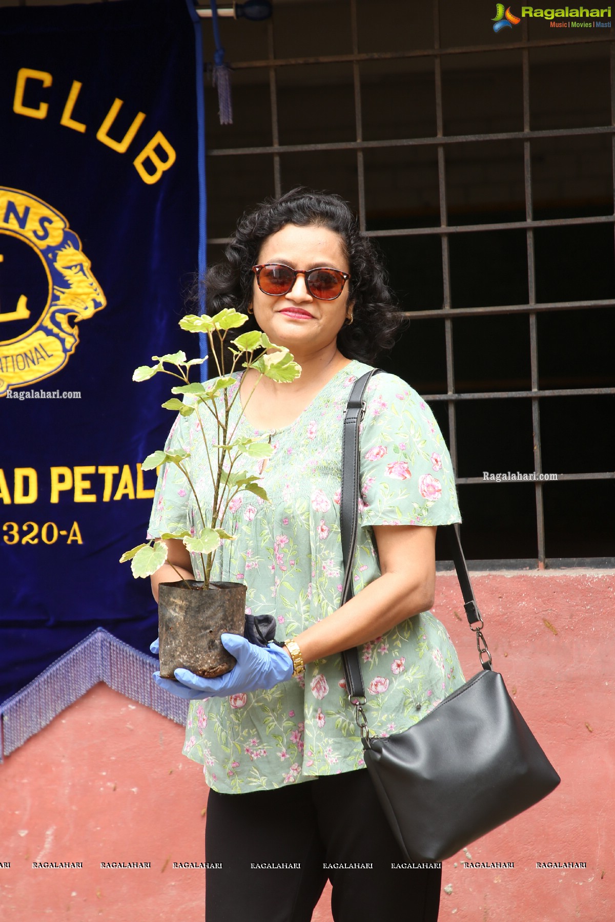 Vana Mahotsav - Tree plantation by Lions Club of Hyderabad Petals